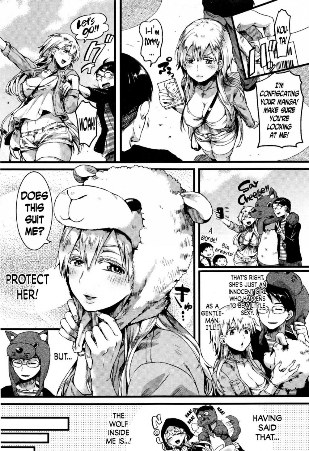 Hentai Manga Comic-Red Hood Blonde-Read-3